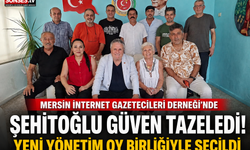 Mersin İnternet Gazetecileri Derneği’nde Şehitoğlu Güven Tazeledi