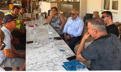 Talat Dinçer Yangın Bölgesinde İncelemelerde Bulundu