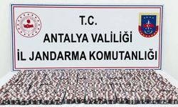 Antalya'da 6 bin 540 sentetik hap ele geçirildi