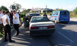Antalya'da otomobiller çarpıştı: 1 yaralı