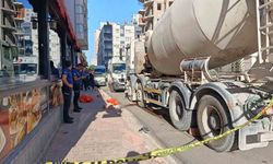 Beton mikserinin ezdiği bir kişi hayatını kaybetti