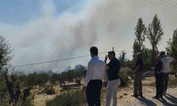 Burdur'da orman yangını