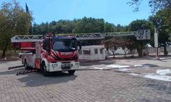 Manavgat İtfaiyesine 42 metre merdivenli ve çok maksatlı 2 yeni araç