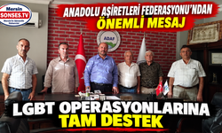 Aşiretler Federasyonu’ndan operasyonlara destek