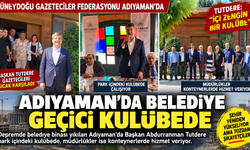 Tutdere’nin makamı park içindeki kulübede