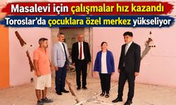 Toroslar’da çocuklar için yeni bir alan geliyor