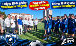 Erciyes 38’den Yeni Mersin maçı hazırlığı