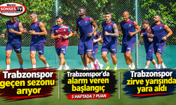Trabzonspor’da işler beklenildiği gibi gitmedi
