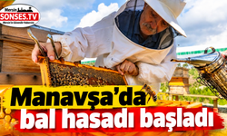 Manavşa’da arılar ilk mahsulü verdi