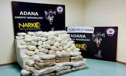 Adana'da dev operasyon: 100 kilogram esrar ele geçirildi