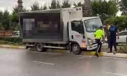 Direksiyon başında fenalaşan sürücü refüje çıktı