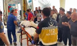 Gazipaşa'da hafriyat alanındaki iş makinesinin ana koluna sıkışan 15 yaşındaki çocuk yaralandı