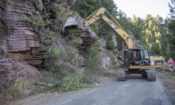 Mersin'de 14 kilometrelik yayla yolu yenilendi