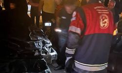 Samandağ'da angusa çarpan otomobilin sürücüsü yaralandı