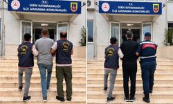 Serik'te hapis cezası ile aranan 2 hükümlü yakalandı