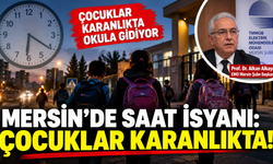 Mersin’de kış saati çağrısı: Çocuklar karanlıkta!