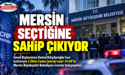 Operasyon sonrası CHP’den Mersin çağrısı
