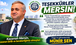 Münir Şen’den Mersin’e seçim teşekkürü