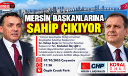 Mersin’de başkanlara destek çağrısı