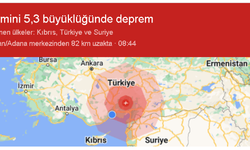 Dibimizde korkutan 5.5 şiddetinde deprem