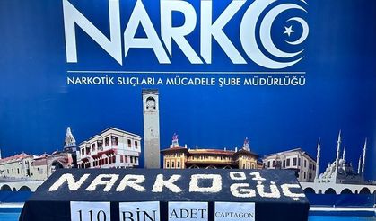 Kargo merkezinde kolide 110 bin adet uyuşturucu hap çıktı