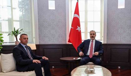 Dışişleri Bakanı Fidan, Sırp milletvekili Şkriyel’i kabul etti