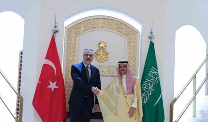 Dışişleri Bakanı Fidan, Suudi mevkidaşı Ferhan Al Suud ile görüştü