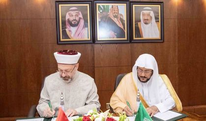 Suudi Arabistan ile ‘İslami İşler Alanında İşbirliği Mutabakat Zaptı’ imzalandı