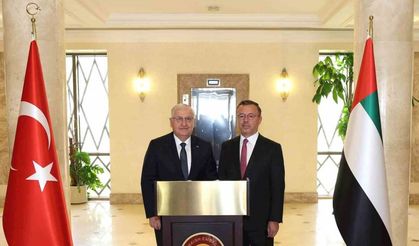 Bakan Güler, Türkiye’nin Abu Dabi Büyükelçiliğini ziyaret etti