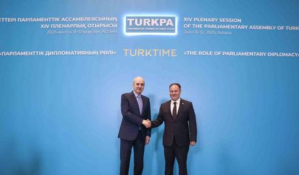 TBMM Başkanı Kurtulmuş, KKTC Cumhuriyet Meclisi Başkanı Öztürkler ile görüştü