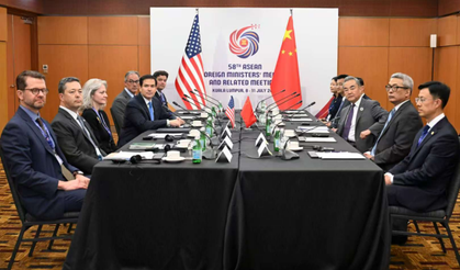 ABD Dışişleri Bakanı Rubio ile Çinli mevkidaşı Wang Yi’den ilk yüz yüze görüşme