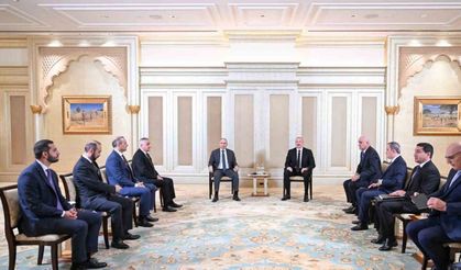 Azerbaycan Cumhurbaşkanı Aliyev ile Ermenistan Başbakanı Paşinyan’ın görüşmesi başladı