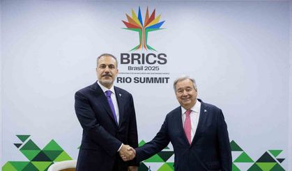 Bakan Fidan, BM Genel Sekreteri Guterres ile görüştü