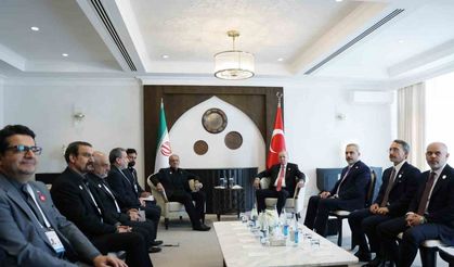 Cumhurbaşkanı Erdoğan, İranlı mevkidaşı Pezeşkiyan ile görüştü