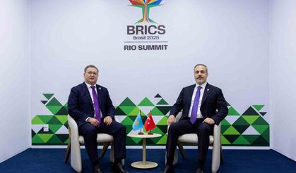 Dışişleri Bakanı Fidan, Kazak mevkidaşı Nurtleu ile görüştü