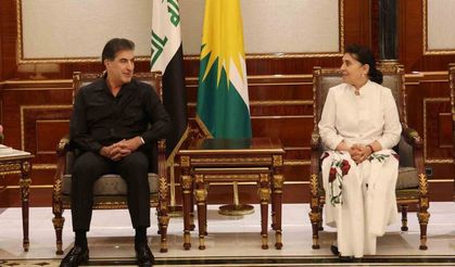 IKBY Başkanı Neçirvan Barzani, DEM Parti heyetini kabul etti