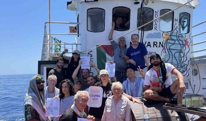 Özgürlük Filosuna ait Hanzala gemisi, Gazze’ye doğru yola çıktı