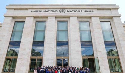 TBMM Başkanı Kurtulmuş, Cenevre’de parlamento başkanlarıyla aile fotoğrafına katıldı