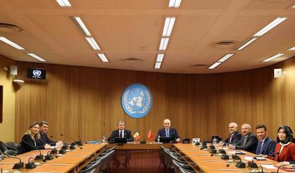 TBMM Başkanı Kurtulmuş, Moldova Parlamento Başkanı Grosu ile görüştü