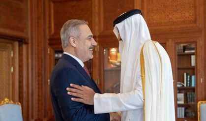 Bakan Fidan, Katar Emiri Al Thani tarafından kabul edildi