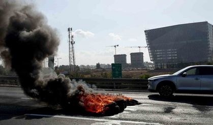 İsrail genelinde "ateşkes" protestosu: Otoyollar kapatıldı