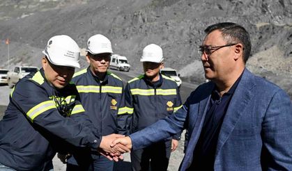 Kırgızistan’da altın madeninde ilk kez yer altı üretime başlandı