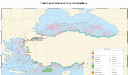 Türkiye’nin yeni "Deniz Koruma Alanları" ulusal Deniz Planlama Haritasına eklendi