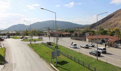 Amasya’da ölüm kavşağına feci kazadan sonra sinyalizasyon yapıldı