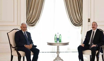Azerbaycan Cumhurbaşkanı Aliyev, TDT Aksakallar Konseyi Başkanı Yıldırım’ı kabul etti