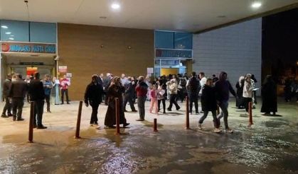 Bursa’da depremde panik anları kamerada