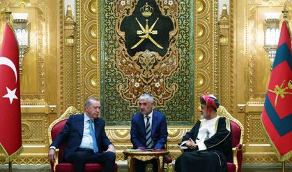 Cumhurbaşkanı Erdoğan, Umman Sultanı El Said ile bir araya geldi