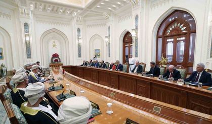 Cumhurbaşkanı Erdoğan, Umman’da heyetlerarası toplantıya başkanlık etti