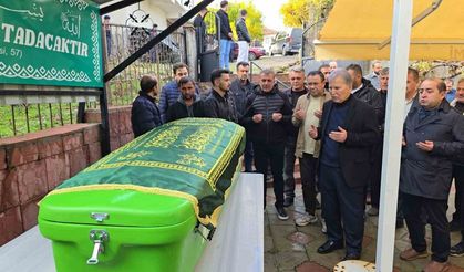 Eski TBMM Başkanı Mehmet Ali Şahin’in babası toprağa verildi