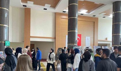 Gençlerin el emeği ürünleri görücüye çıktı